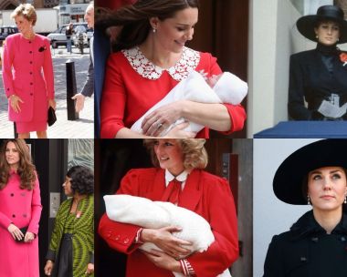 Some of Princess Catherine’s best fashion moments have been inspired by Princess Diana