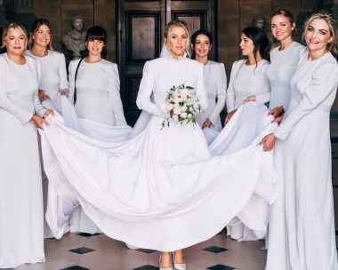 Ellie Goulding reveals never-before-seen photo of her SEVEN stunning bridesmaids