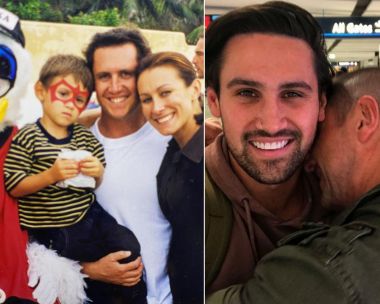 “I’m such a proud dad:” Larry Emdur may be a larrikin on TV, but when it comes to his family he’s all heart