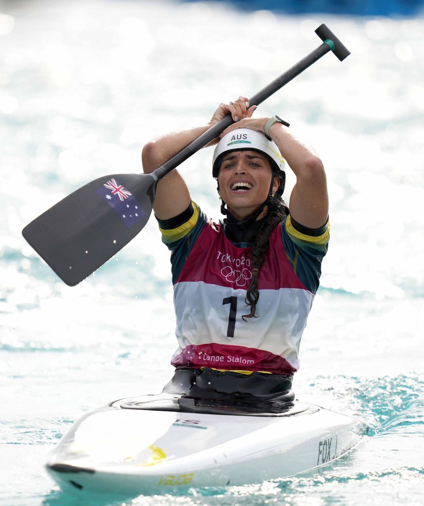 Australia's Jessica Fox won Gold at the Tokyo Olympics.