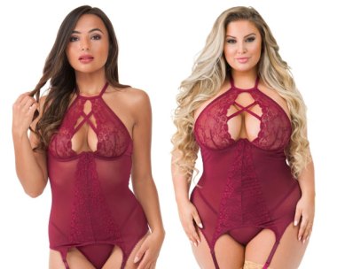 Win 1 of 10 Lovehoney basque sets