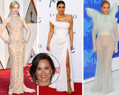 Pippa Middleton, Nicole Kidman, Kim Kardashian, Beyonce