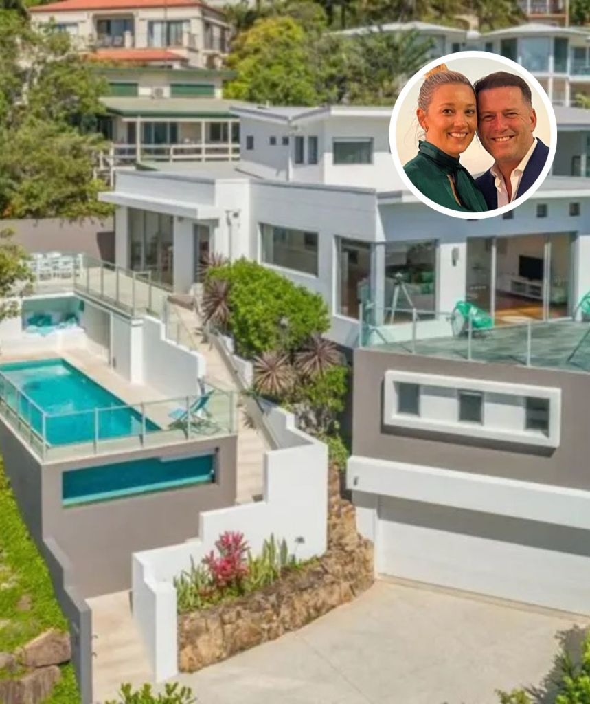 Byron Bay villa owned by the Stefanovic's.  