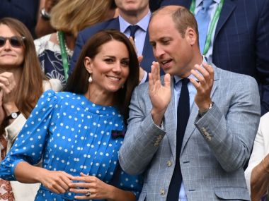 Catherine, Duchess of Cambridge stuns in a recycled dress as she makes her 2022 Wimbledon debut