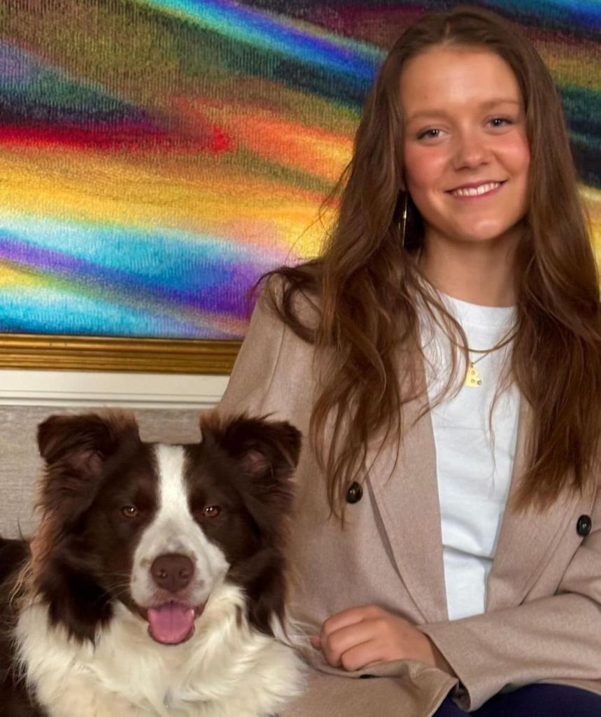 Princess Isabella of Denmark's 17th birthday portrait, taken by her mother Queen Mary.