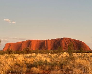 Uluru at sunrise