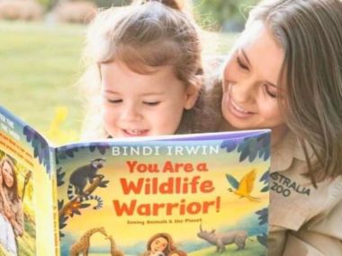 bindi irwin with daughter grace new book