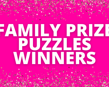 Family Prize Puzzle Book Winners