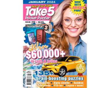 Take 5 Pocket Puzzler Issue 233