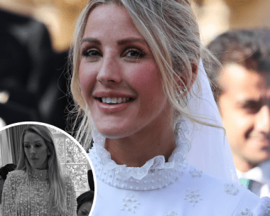 Ellie Goulding drops brand new photo of her gorgeous wedding reception dress